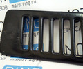 Решетка (вставка) в передний бампер с вертикальными прорезями для ВАЗ 2110-2112_8