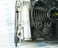 Оригинальный радиатор основной и кондиционера в сборе (моноблок) старого образца для Лада Гранта, Калина 2 с АКПП_11