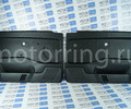 Заводские черные обивки дверей старого образца с карманом 2110 для Лада 4х4 (Нива) 21213, 2131_13