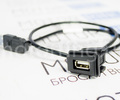 Оригинальный кабель USB на 1 слот в бардачок Лада Приора_0