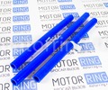 Патрубки печки силиконовые синие для ВАЗ 2110_0