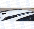 Рейлинги серебристый пластик без сверления крыши для Hyundai Creta 2016-2021 г.в._7