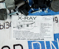 Дефлектор капота (мухобойка) с надписью XRay для Лада Икс Рей_13