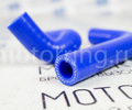 Патрубки печки силиконовые синие под алюминиевый радиатор для карбюраторных ВАЗ 2101-2107_7
