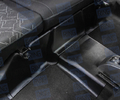 Накладки на ковролин под заднее сиденье (пятки) и тоннель пола АртФорм для Лада Ларгус с 2012 г.в._0