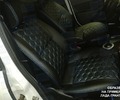 Обивка сидений (не чехлы) экокожа гладкая с цветной строчкой Соты для ВАЗ 2108-21099, 2113-2115, 5-дверной Лада 4х4 (Нива) 2131_17