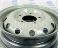 Штампованный диск колеса 5JХ16Н2 с серым покрытием для Лада 4х4, Нива Легенд_11