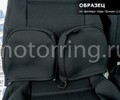 Обивка сидений (не чехлы) черная ткань с центром из черной ткани на подкладке 10мм для ВАЗ 2110_12