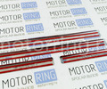 Накладки на пороги хромированные с надписью Ford для Ford Focus 2_6
