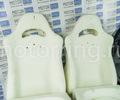 Комплект для сборки сидений Recaro экокожа с алькантарой (цветная строчка Ромб/Квадрат) для ВАЗ 2110, Лада Приора седан_12