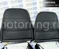 Обивка сидений (не чехлы) экокожа с алькантарой (цветная строчка Ромб, Квадрат) для ВАЗ 2111, 2112_19