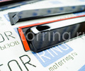 Дефлекторы Voron Glass серии Samurai гибкие для Лада Ларгус_8
