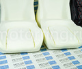 Комплект для сборки сидений Recaro экокожа (центр с перфорацией) с цветной строчкой Ромб/Квадрат для ВАЗ 2108-21099, 2113-2115, 5-дверная Нива 2131_15