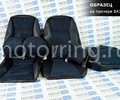Обивка сидений (не чехлы) экокожа с алькантарой, горизонтальной отстрочкой (Линии) для ВАЗ 2110_0