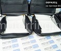 Обивка сидений (не чехлы) экокожа с алькантарой, горизонтальной отстрочкой (Линии) для ВАЗ 2110_17