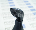 Модельная ручка КПП Ferrum Group Grand Sport черный лак с пыльником из экокожи со вставками из алькантары (биэластик) для Лада Веста_11