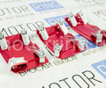 Накладки на педали Type R красные c квадратным резиновым протектором_12