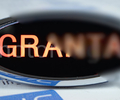 Светодиодный шильдик Sal-Man с красной надписью Granta для Лада Гранта_9