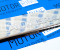Накладки на пороги хромированные с надписью для Nissan Almera (АвтоВАЗ) 2013 г.в._7