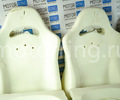 Комплект для сборки сидений Recaro экокожа гладкая с цветной строчкой Ромб/Квадрат для ВАЗ 2108-21099, 2113-2115, 5-дверная Нива 2131_20