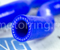 Патрубки печки силиконовые синие для ВАЗ 2111_4