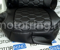 Комплект для сборки сидений Recaro экокожа (центр с перфорацией) с цветной строчкой Соты для 3-дверную Лада 4х4 (Нива) 21213, 21214_8