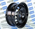 Штампованный диск колеса 6/15 4х100 ет40 d60.1 B с черным покрытием для Лада Ларгус, Renault Logan 2_4