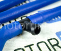 Патрубки печки силиконовые синие + тройник для ВАЗ 2112_5