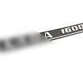 Шильдик-надпись LADA 1600 на крышку багажника для ВАЗ 2106_0