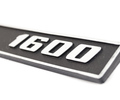 Шильдик-надпись LADA 1600 на крышку багажника для ВАЗ 2106_5