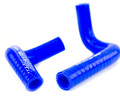 Патрубки печки силиконовые синие под алюминиевый радиатор для инжекторных ВАЗ 2101-2107_6
