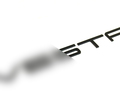 Шильдик-надпись черный лак в стиле Порше для Лада Веста, Веста NG_0