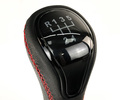 Ручка КПП Sal-Man в стиле Весты с черной вставкой и пыльником с красной прострочкой для ВАЗ 2108-21099_12