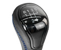 Ручка КПП Sal-Man в стиле Весты с черной вставкой и пыльником с синей прострочкой для ВАЗ 2108-21099_12