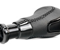 Ручка КПП Sal-Man в стиле Весты с пыльником с черной прострочкой и черной вставкой для ВАЗ 2108-21099_14