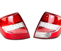 Диодные красно-белые фонари TheBestPartner с простым LED-поворотником для Лада Гранта, Гранта FL седан_0