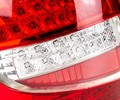 Диодные красно-белые фонари TheBestPartner с простым LED-поворотником для Лада Гранта, Гранта FL седан_10