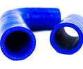 Патрубки радиатора силиконовые синие для инжекторных ВАЗ 2108-21099, 2113-2115_6