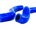 Патрубки радиатора силиконовые синие для инжекторных ВАЗ 2108-21099, 2113-2115_5