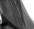 Ручка КПП Sal-Man с пыльником и хром рамкой в стиле Весты с черной прострочкой для Лада Калина 2, Гранта, Гранта FL, Датсун с тросовым приводом_14