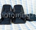 Обивка сидений (не чехлы) экокожа с алькантарой, горизонтальной отстрочкой (Линии) для ВАЗ 2111, 2112_12