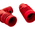 Патрубки двигателя 21073 армированный каучук красные под алюминиевый радиатор для инжекторных ВАЗ 2107_8