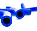 Патрубки печки силиконовые синие для карбюраторных ВАЗ 2108-21099_4