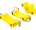 Комплект крепления глушителя Балаково желтый полиуретан для ВАЗ 2101-2107, Лада 4х4 (Нива) до 1994 г.в._0