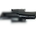 Шильдик-эмблема черный лак на решетку радиатора для Шевроле Нива после рестайлинга 2009 года_4