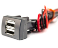 USB зарядное устройство АПЭЛ на 2 слота вместо заглушки панели приборов для автомобилей ГАЗель Некст, Бизнес_5