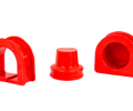 Опора рулевой рейки с заглушками CS20 (красный силикон) для ВАЗ 2108-21099, 2113-2115_0