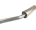 Глушитель дополнительный (резонатор) алюминизированная сталь для инжекторных 3-дверных Лада 4х4, Нива Легенд_0