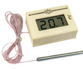 Термометр электронный для сауны ТЭС Pt в корпусе из липы с герметичным датчиком_0