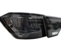 Комплект черных задних диодных фонарей TheBestPartner в стиле Ауди с бегающим поворотником для Лада Веста_19
